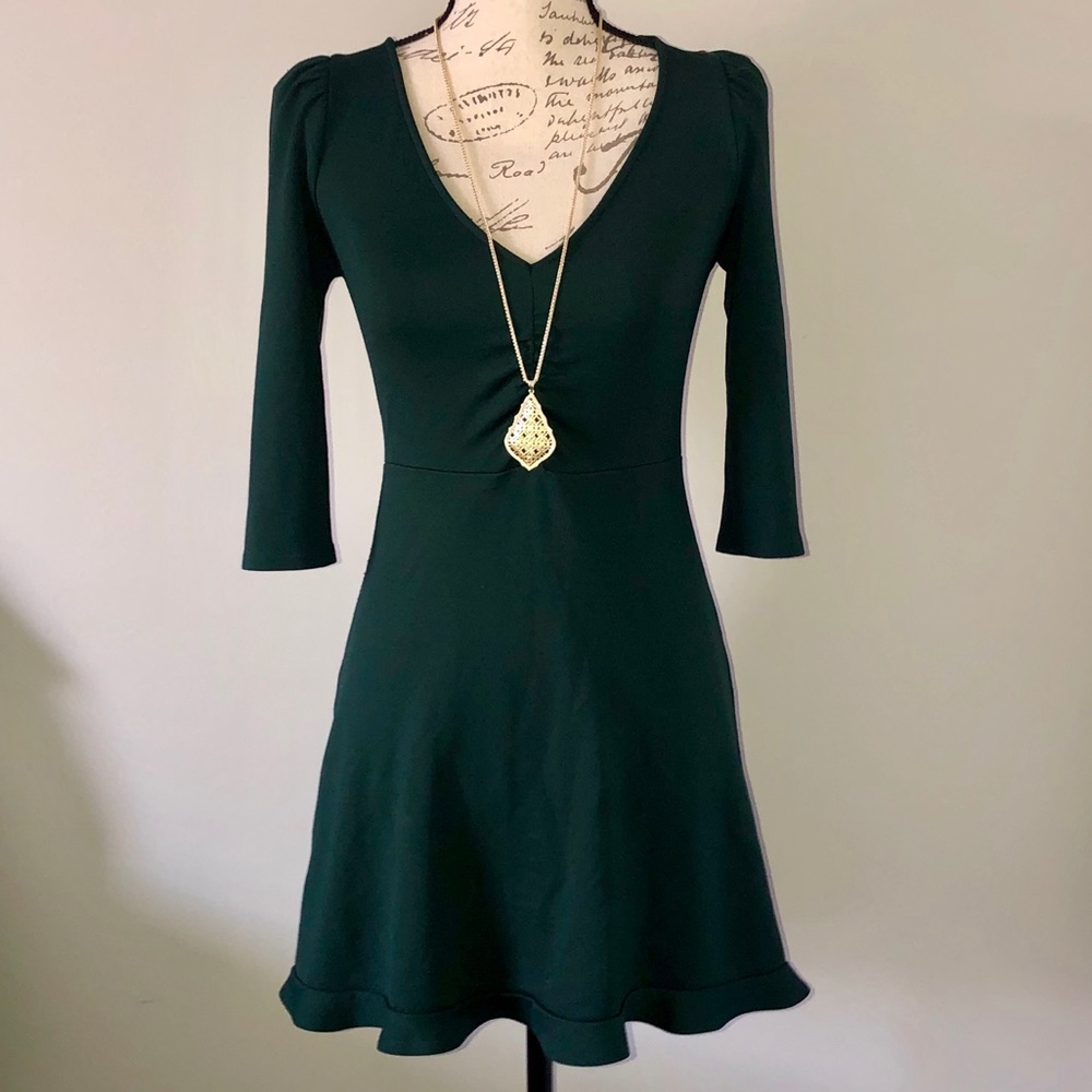 Green Mini Dress